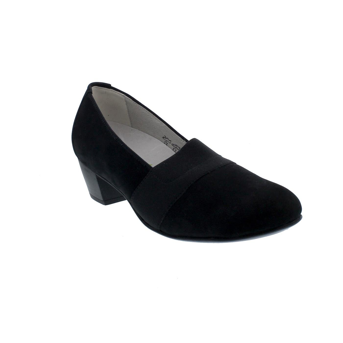 Waldläufer Waldläufer Hilaria, Pumps, Nubukleder, Schwarz, Weite H 358505-1 günstig online kaufen