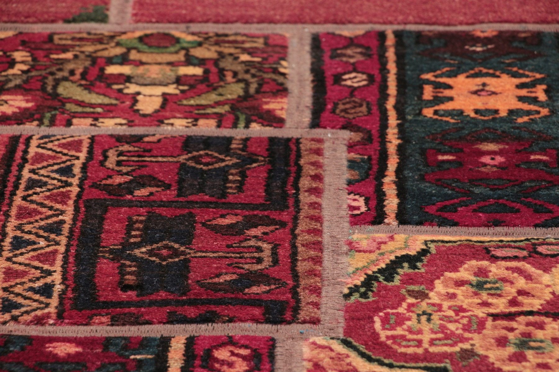 Carpet Avenue Teppich Patchwork 120x77, Rechteck, Höhe: 9 mm