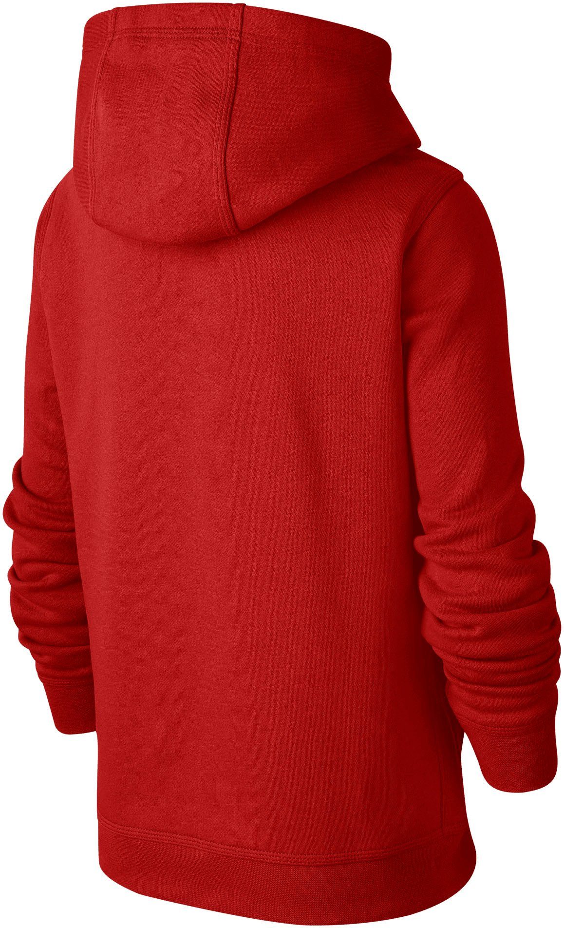 Sportswear Kapuzensweatshirt Pullover rot Nike Kids' Hoodie Club Big
