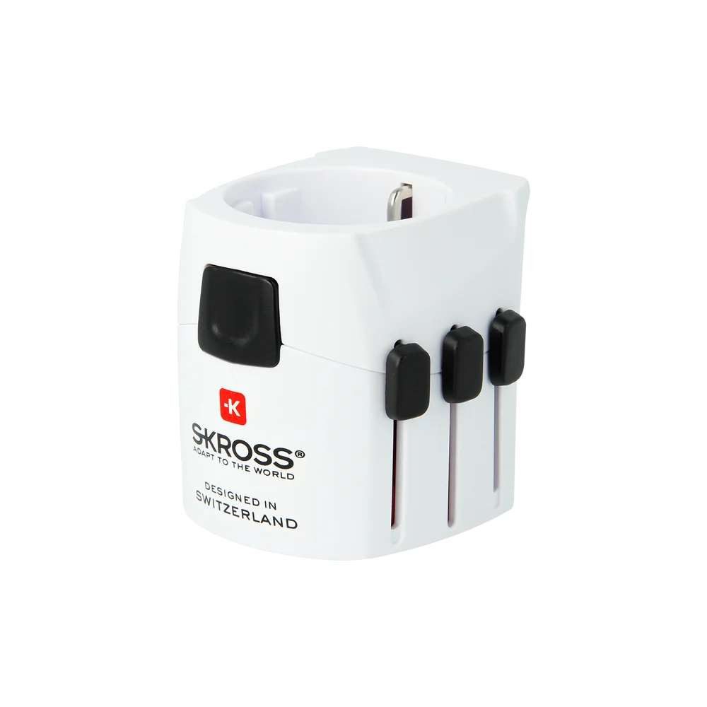 SKROSS SKROSS World Travel Adapter with Ground Plugs (no CH & IT) Reiseadapter