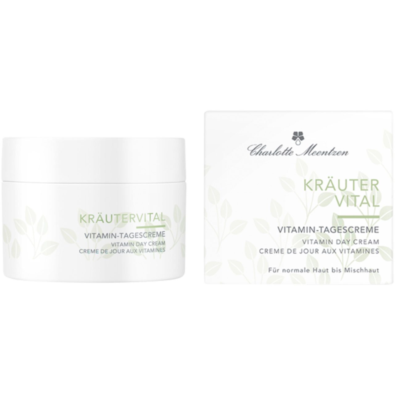 Charlotte Meentzen Tagescreme Kräutervital Vitamin-Tagescreme, Alle Hauttypen