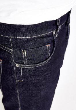 FIVE FELLAS Straight-Jeans LUUK nachhaltig, Italien, Stretch, coole Waschung