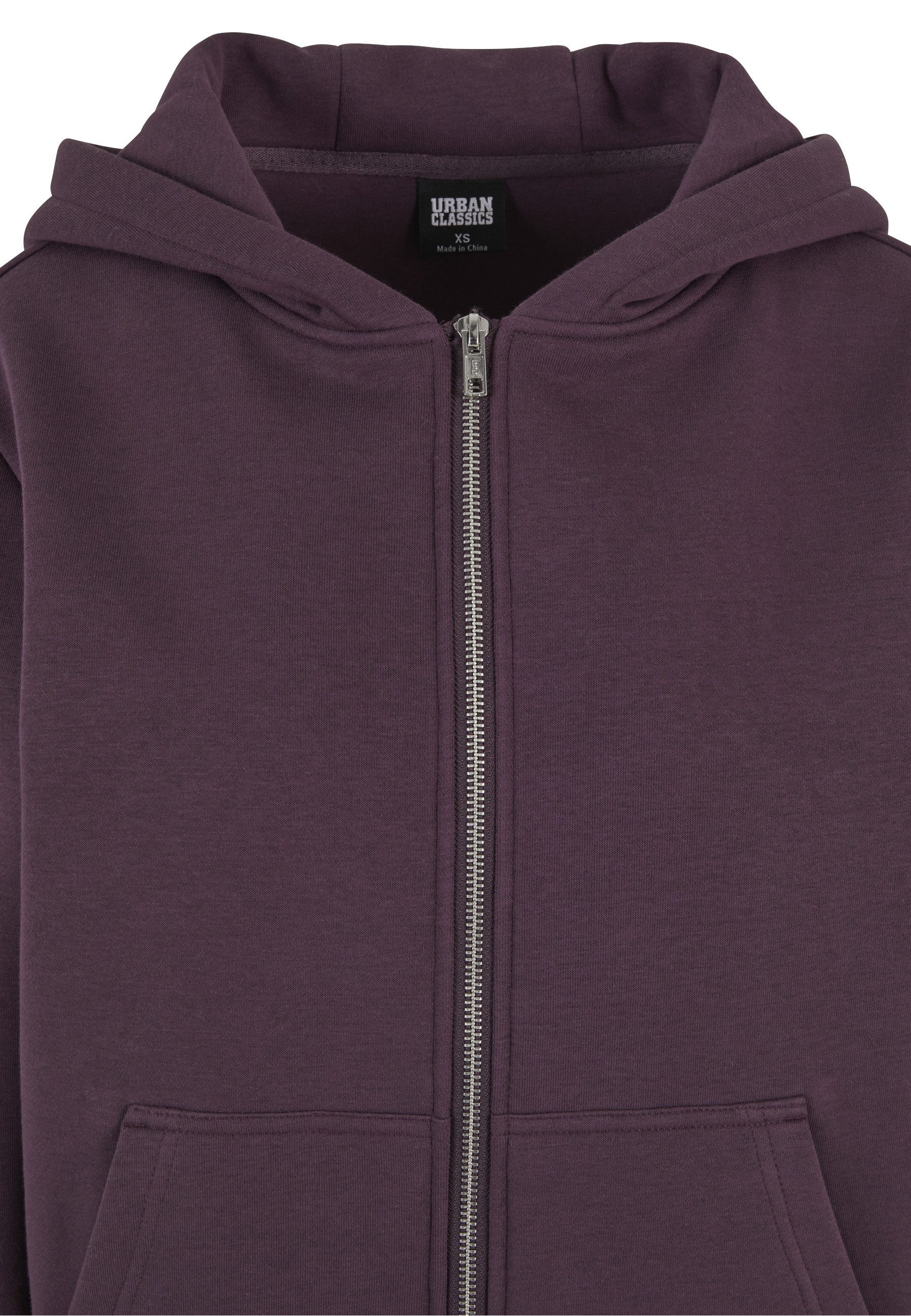 URBAN CLASSICS Sweatjacke Urban Classics Ladies Fluffy Zip Cardigan günstig online kaufen