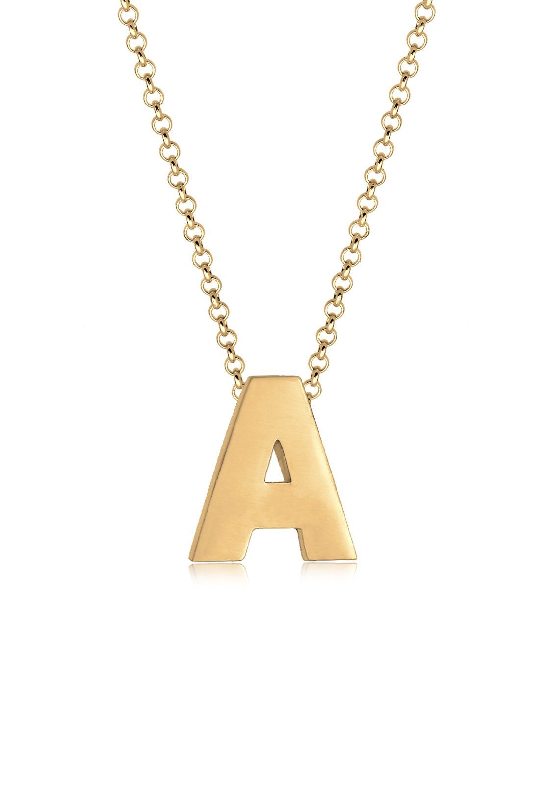 Elli Kette mit Anhänger Buchstabe A günstig online kaufen