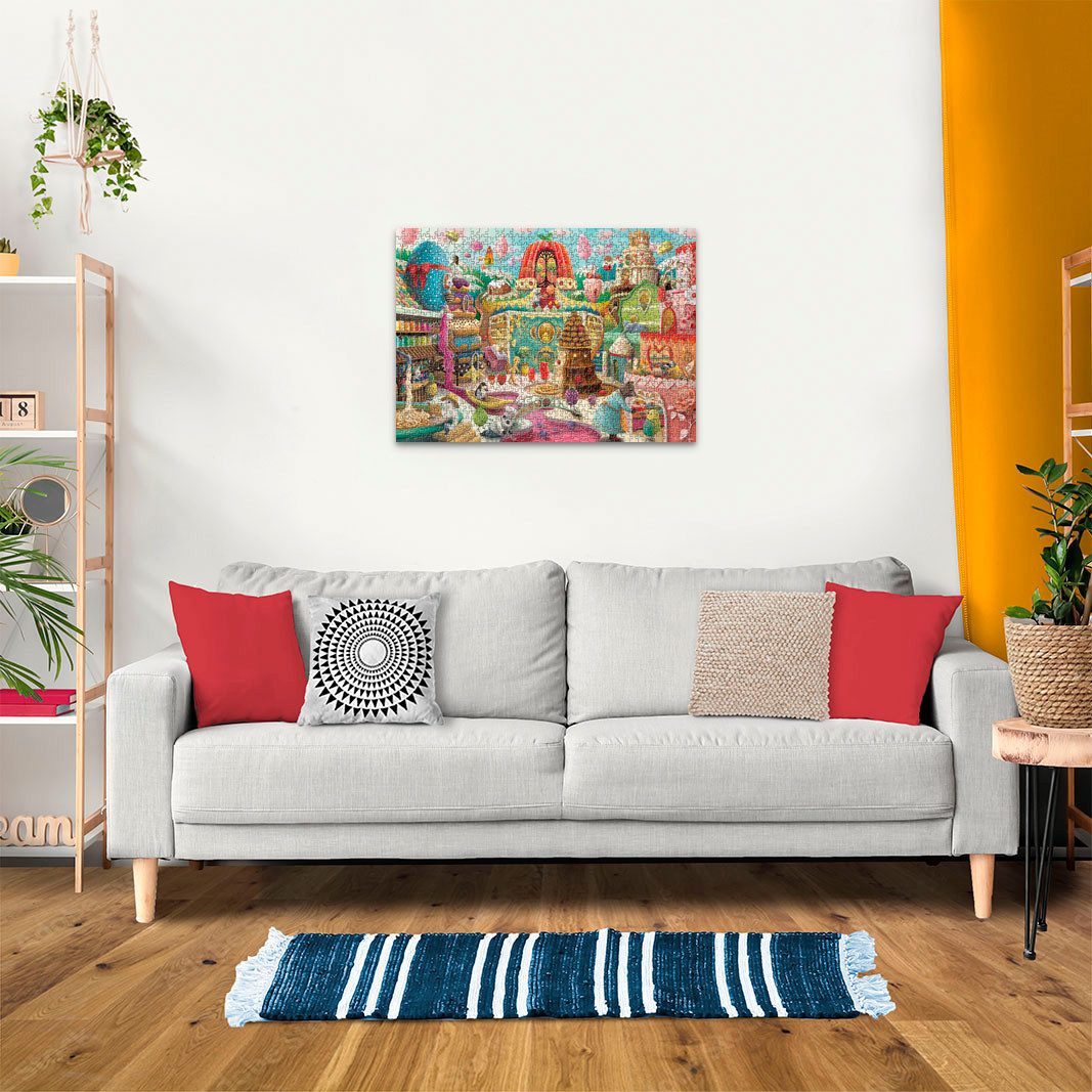 Ravensburger Puzzle Sweet Street, 1000 Puzzleteile, Made in Germany günstig online kaufen