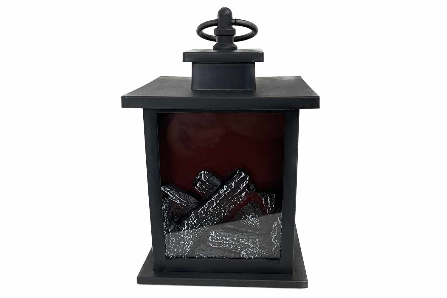 Coen Bakker Deco BV Dekokamin Fireplaces (1-St), Laterne schwarz Flammensim günstig online kaufen