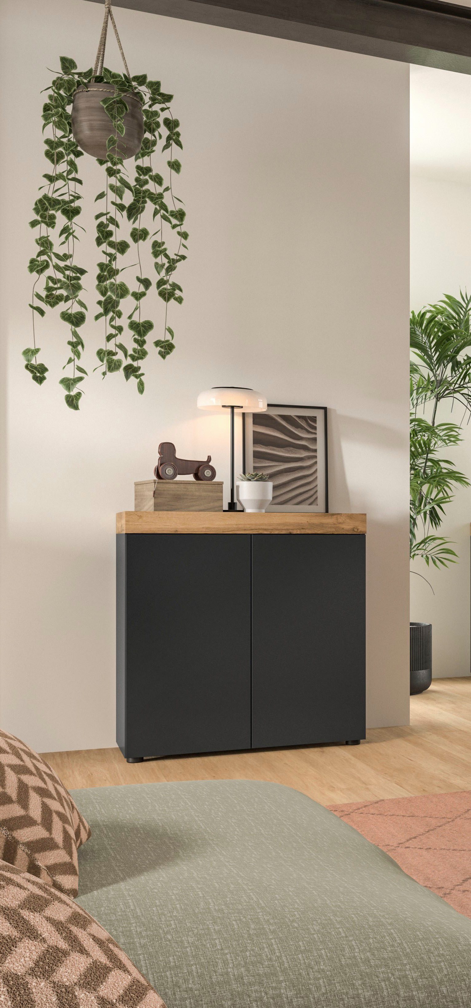 OTTO home Kommode MAMBO (1 St., 2 farbige Ausführung, in verschiedenen Farben erhältlich), Kommode, Anrichte, Wohnzimmer, Schlafzimmer