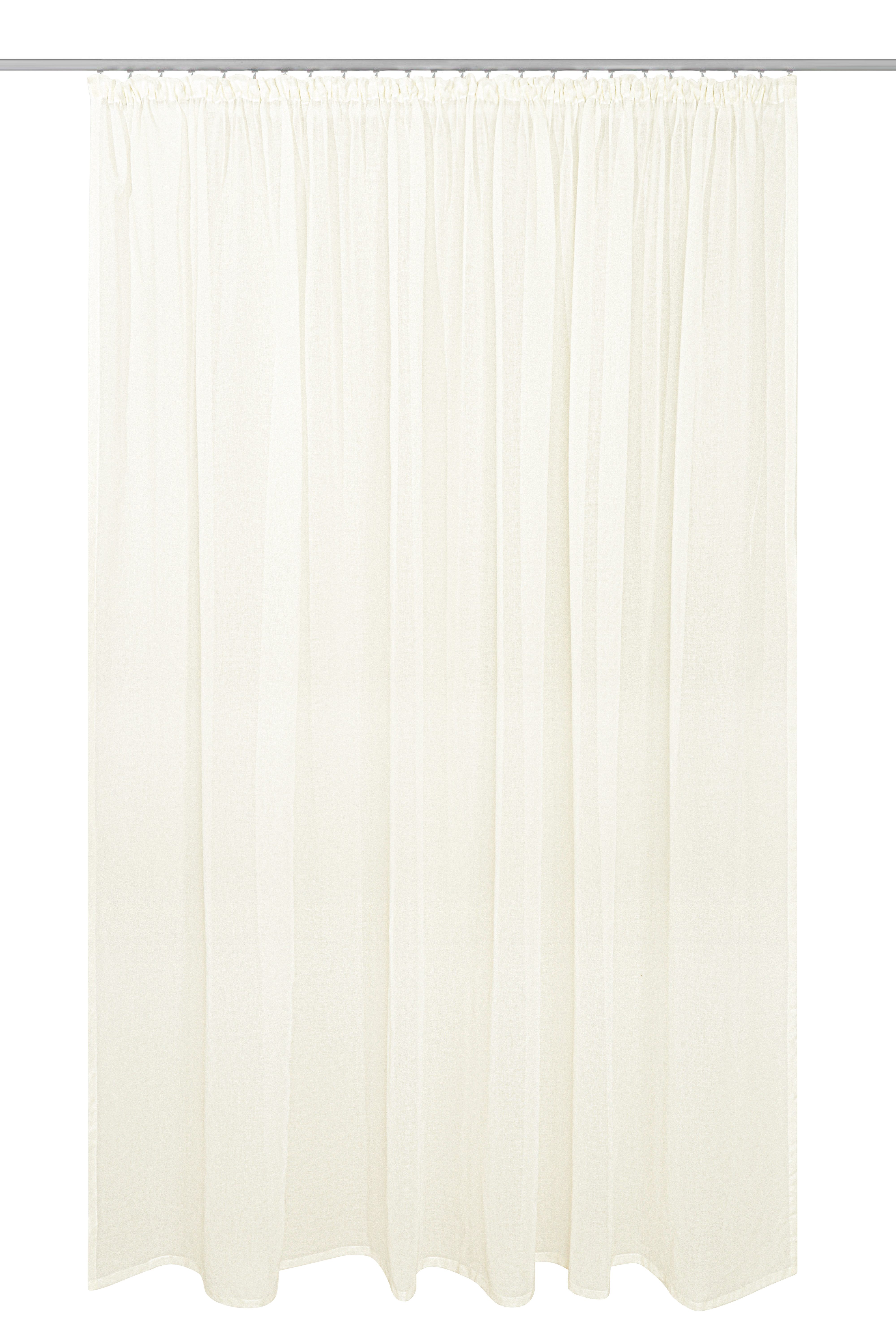 OTTO home Gardine Dolly (1 St), Kräuselband, transparent, Bestseller, Store