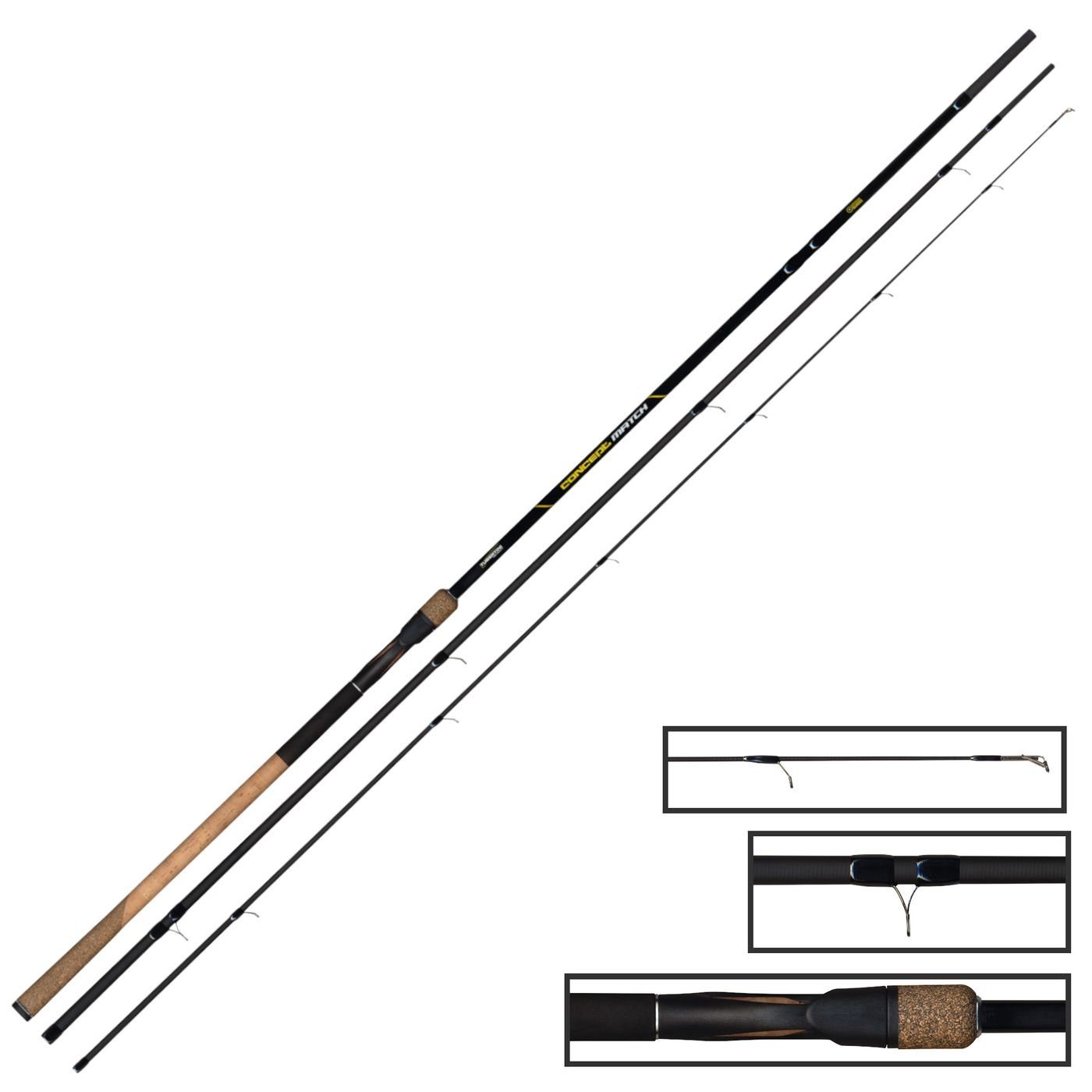 Matchrute Tubertini Concept Match 3,90m medium 6-20g Rute - Matchrute