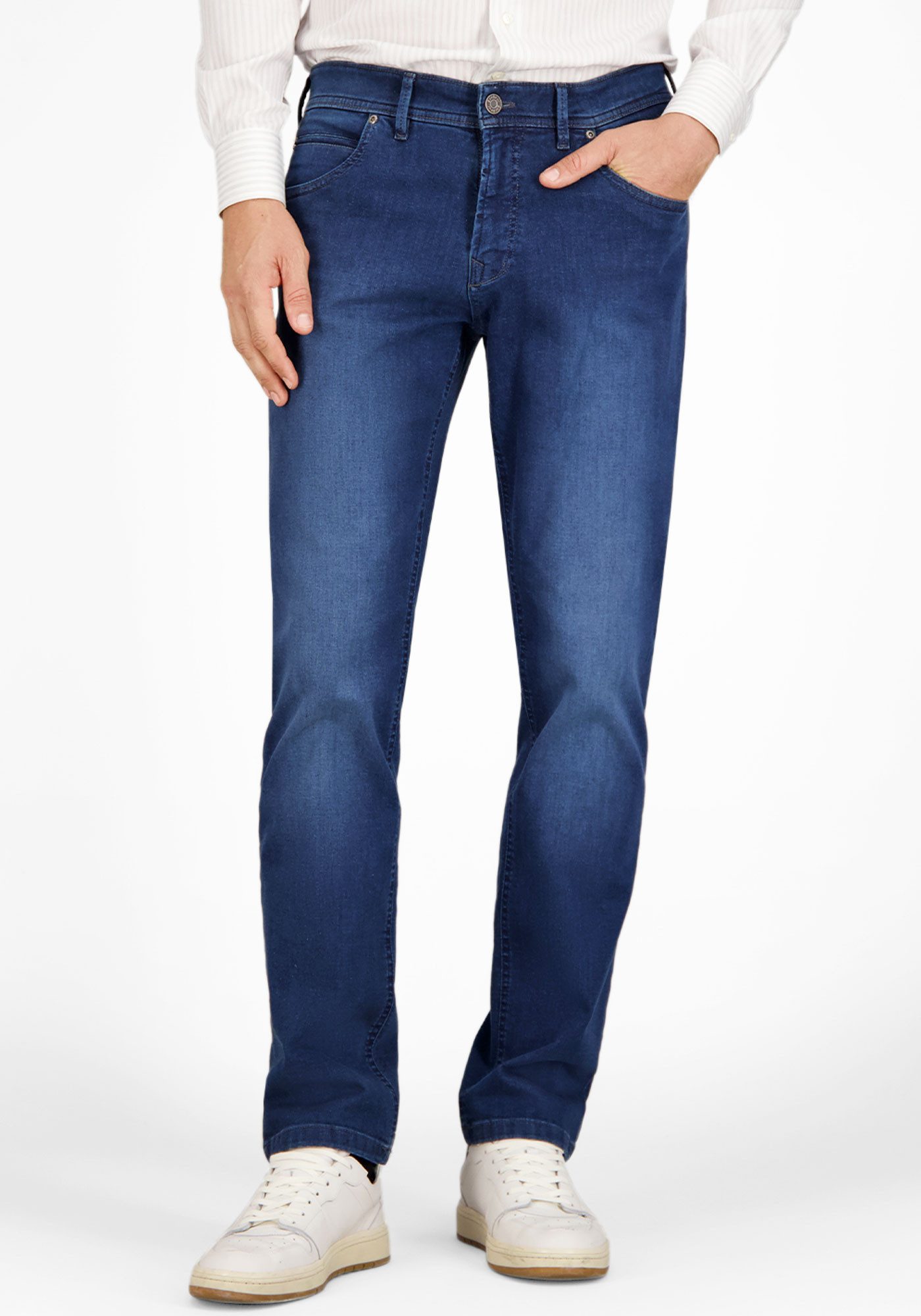 Atelier GARDEUR 5-Pocket-Jeans Ganzjahres-Herrenjeans mit hoher Elastizität, sehr bequem