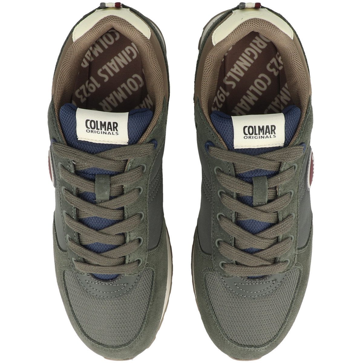 Colmar Travis Authentic Herren Sneaker Turnschuhe, Sportschuhe, Freizeitschuhe, Halbschuhe, Schnürschuhe