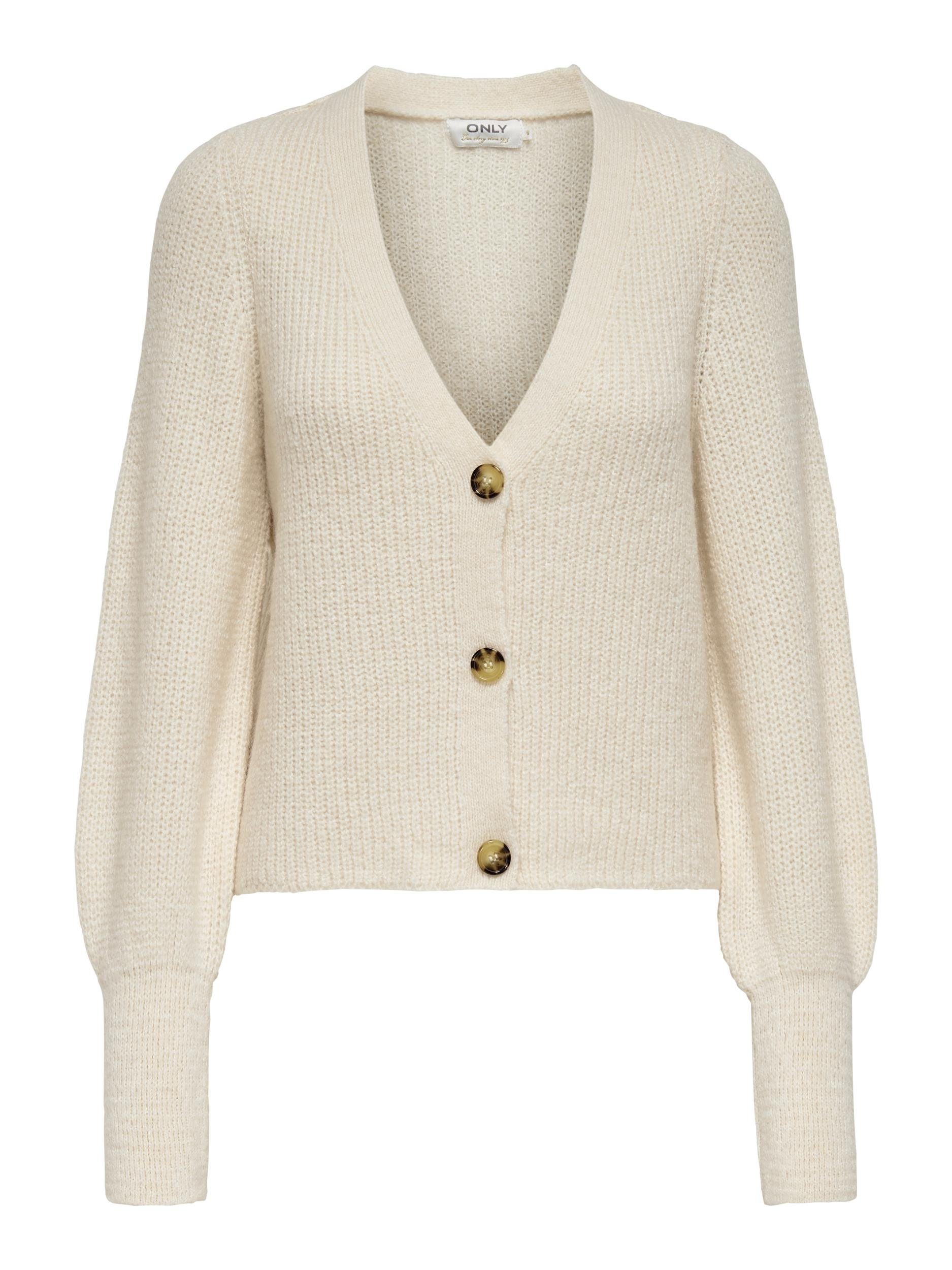 ONLY Strickjacke KNT CARDIGAN Birch L/S ONLCLARE NOOS