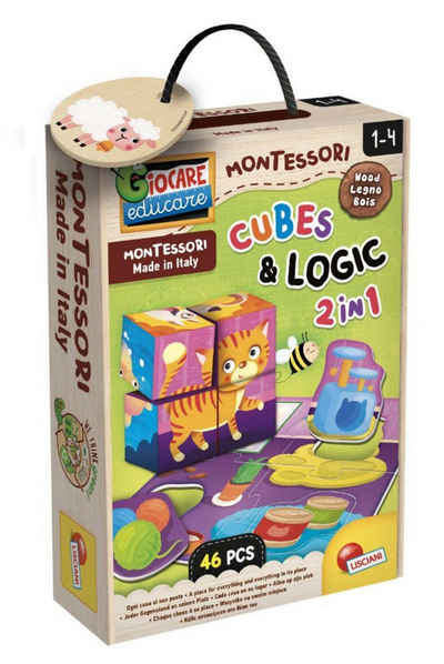 Spiel, MONTESSORIHolz Cube und Logik