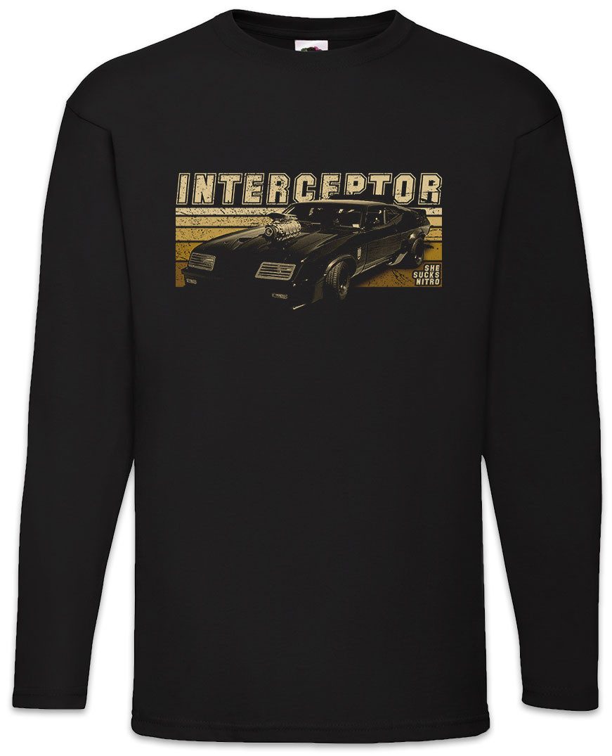 Langarmshirt Interceptor Nitro Langarm T-Shirt Mad Fury MFP Police Max Road