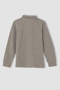 DeFacto Langarm-Poloshirt Polo T-Shirt REGULAR FIT