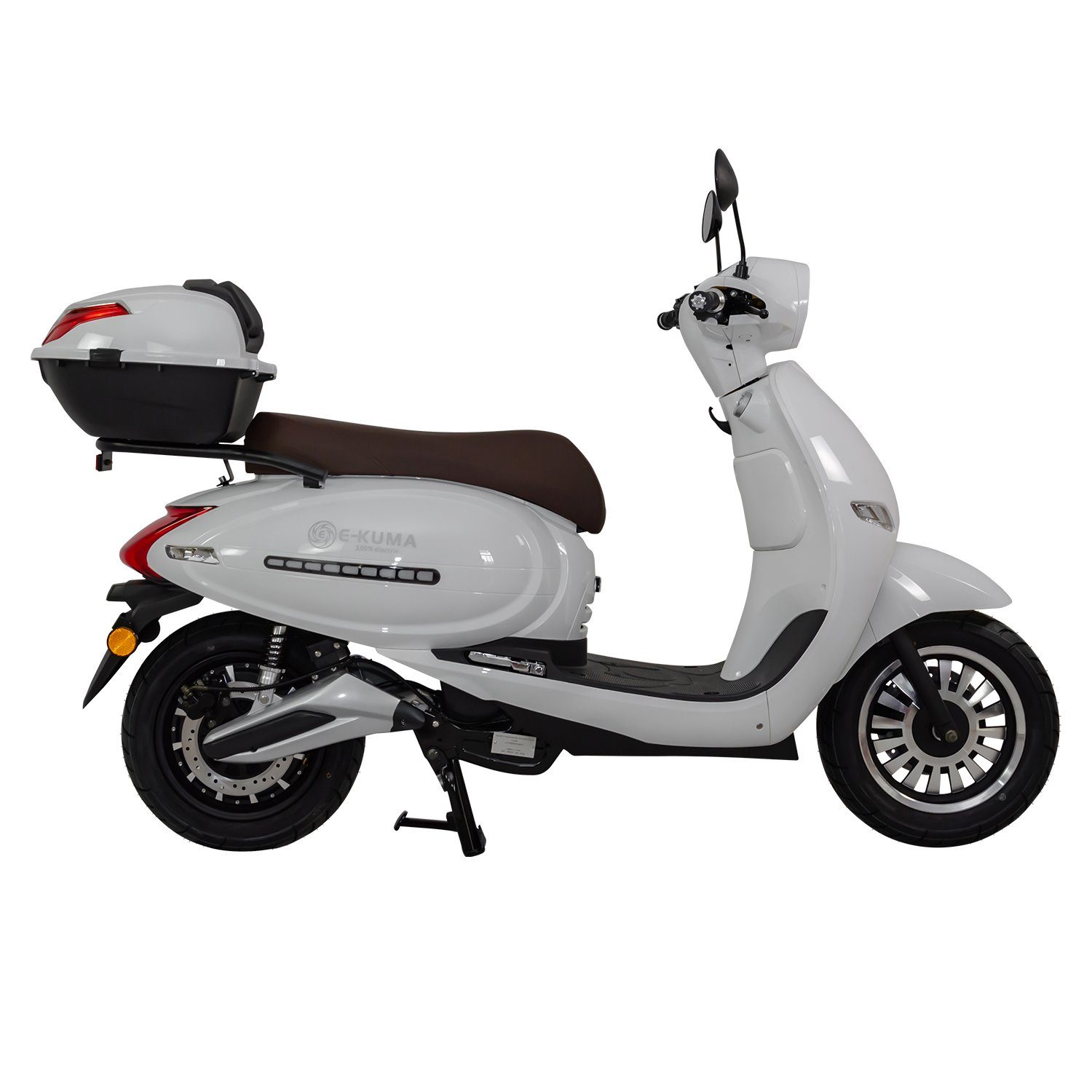 e-kuma E-Motorroller Sun, 3800 W, 45 km/h, inklusive Topcase, inklusive 1x 72V23,4 Ah Akku