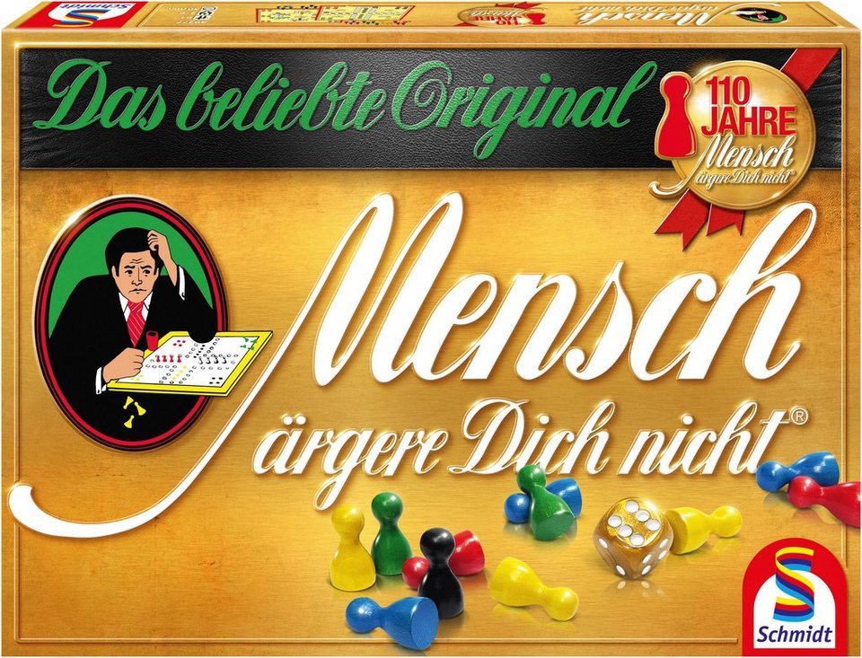 Mensch ärgere Dich Nicht Online Mit Freunden Schmidt Spiele Spiel GOLD Mensch ärgere Dich nicht® 110 Jahre, Made in