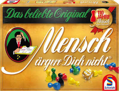 Schmidt Spiele Spiel, GOLD Mensch ärgere Dich nicht® 110 Jahre, Made in Germany