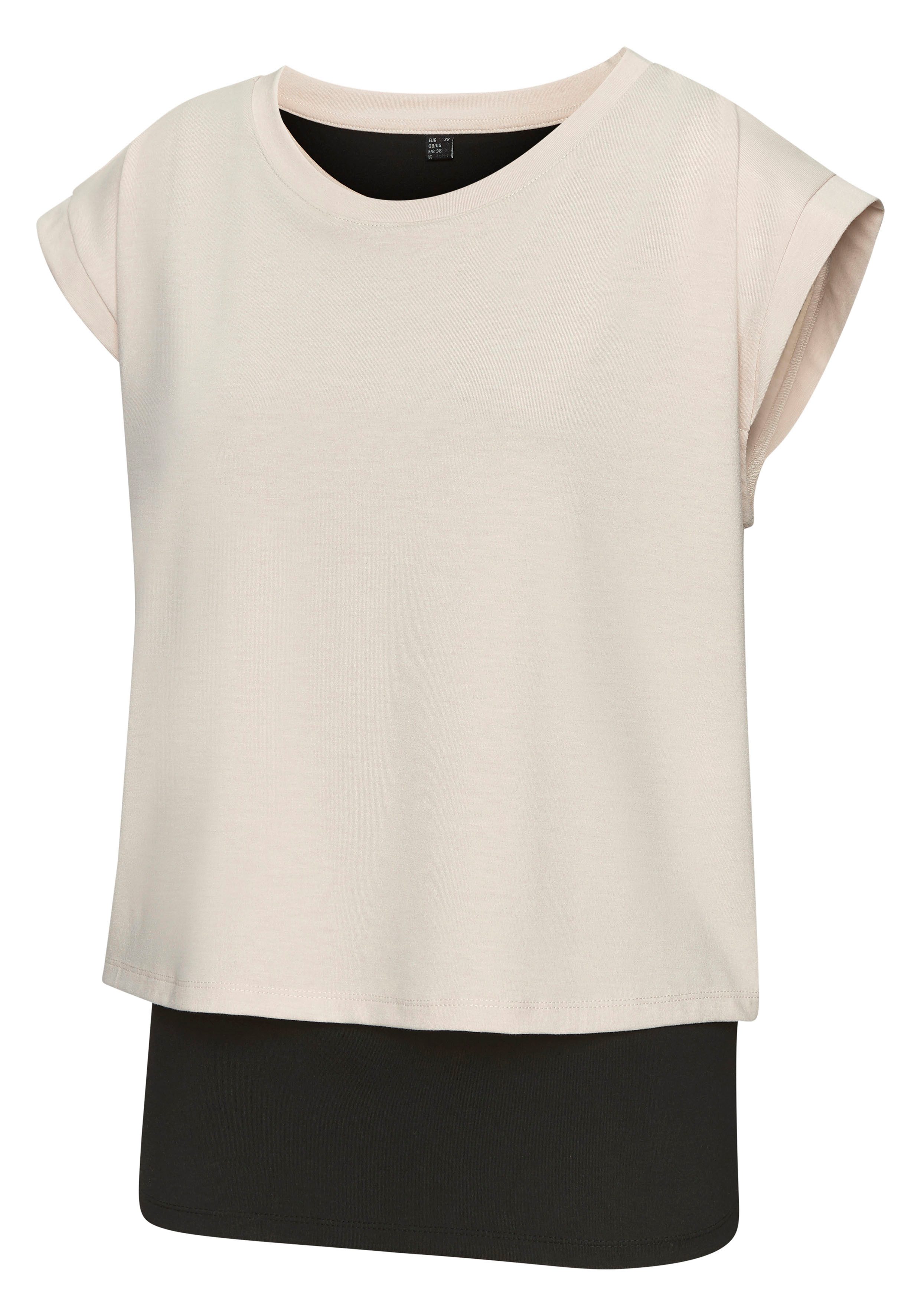 LASCANA ACTIVE Layershirt 2 in 1 T-Shirt im Layer-Design – Bild 5 von 5