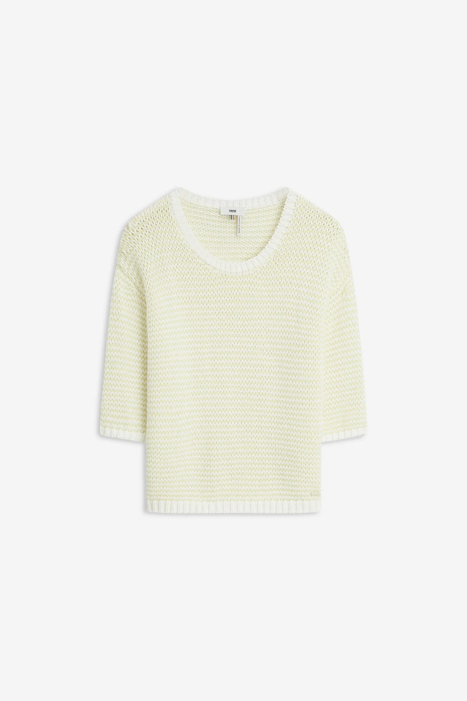 Cinque Wollpullover cianje pullover CINOUE hellgelb