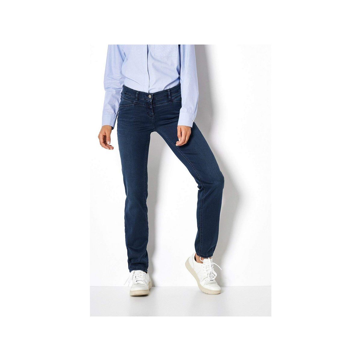 5-Pocket-Jeans (1-tlg) TONI blau