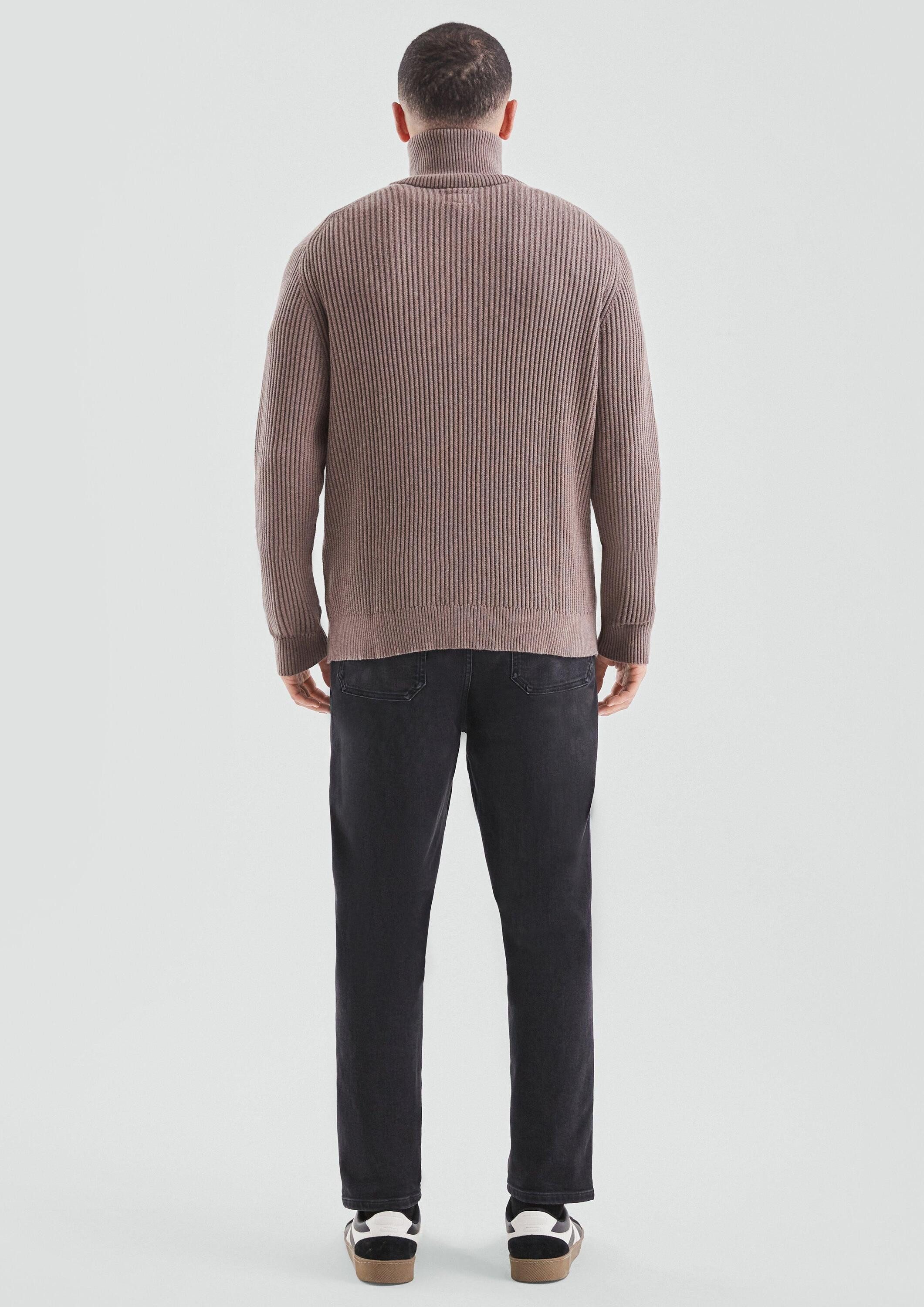 QS Longpullover Strickpullover Troyer mit Kaschmir