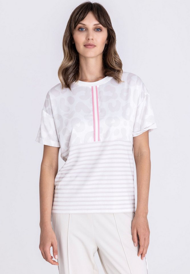 TUZZI T-Shirt mit Kontraststreifen