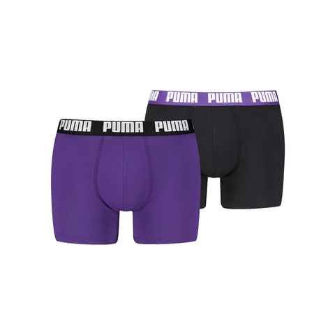 PUMA Boxer EVERYDAY BASIC (2-St) Trunk mit Logobund