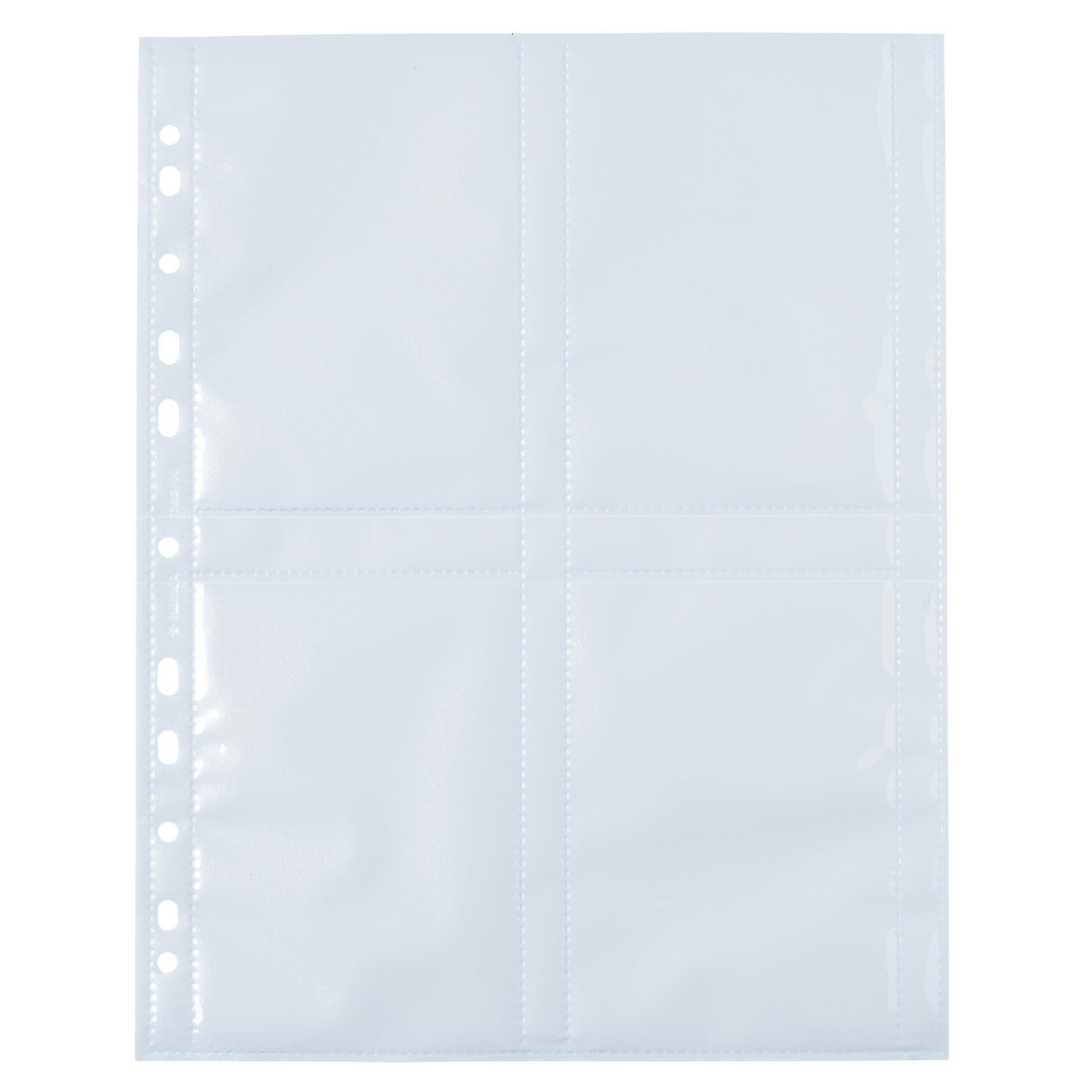 HERMA Fotoalbum Herma FOTOPHAN Fotosichthüllen PP für Fotos 10 x 15 cm hoch weiss 10