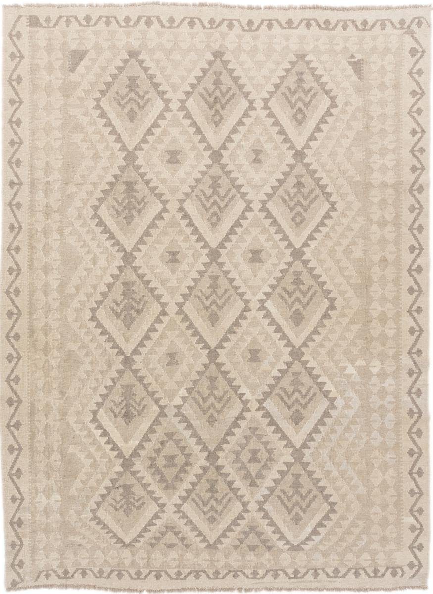 Orientteppich Kelim Afghan Heritage 216x290 Handgewebter Moderner Orientteppich, Nain Trading, rechteckig, Höhe: 3 mm | Kurzflor-Teppiche