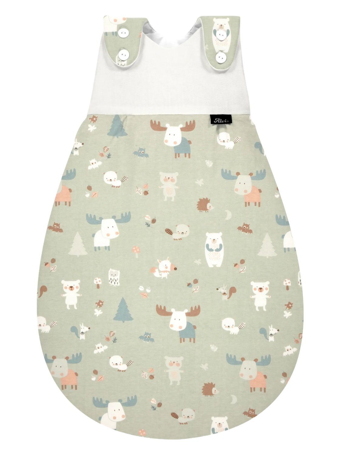 Alvi Baby-Mäxchen Ganzjahresschlafsack 2.5 TOG