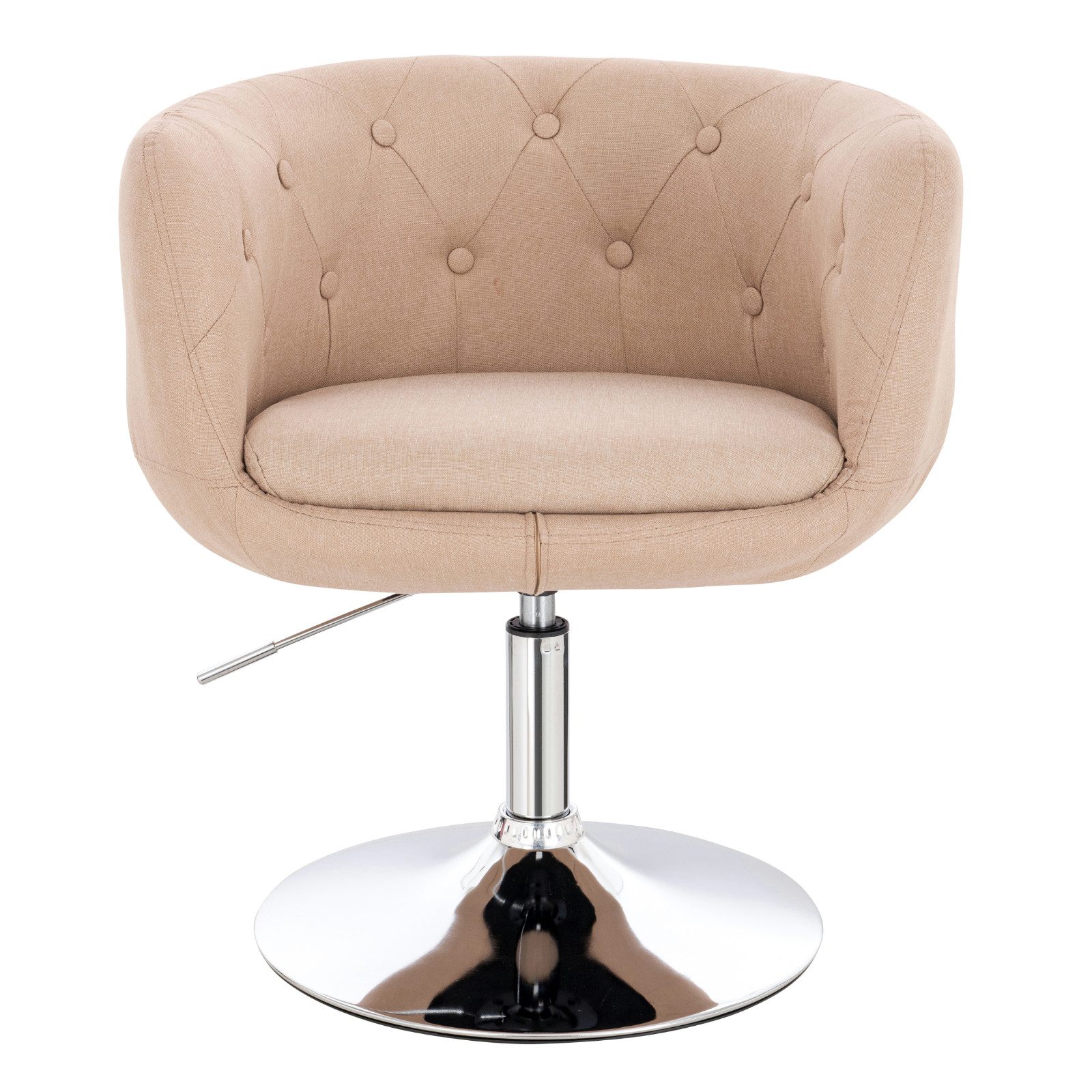 SVITA Cocktailsessel PANAMA (1-St., Drehsessel), 360° drehbar, verchromtes günstig online kaufen