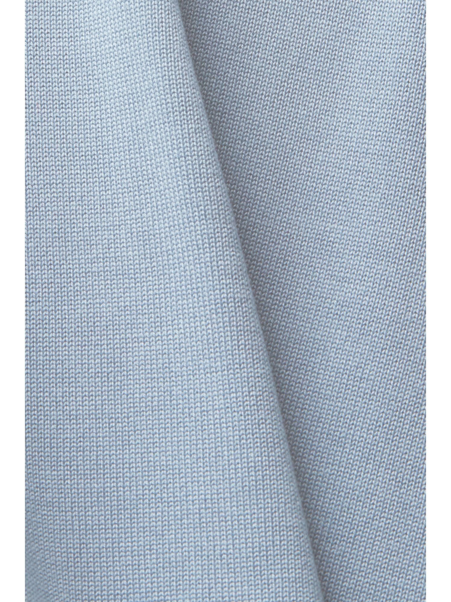 LIGHT Esprit Strickjacke BLUE Cardigan LAVENDER mit kurzen Collection Ärmeln (1-tlg)
