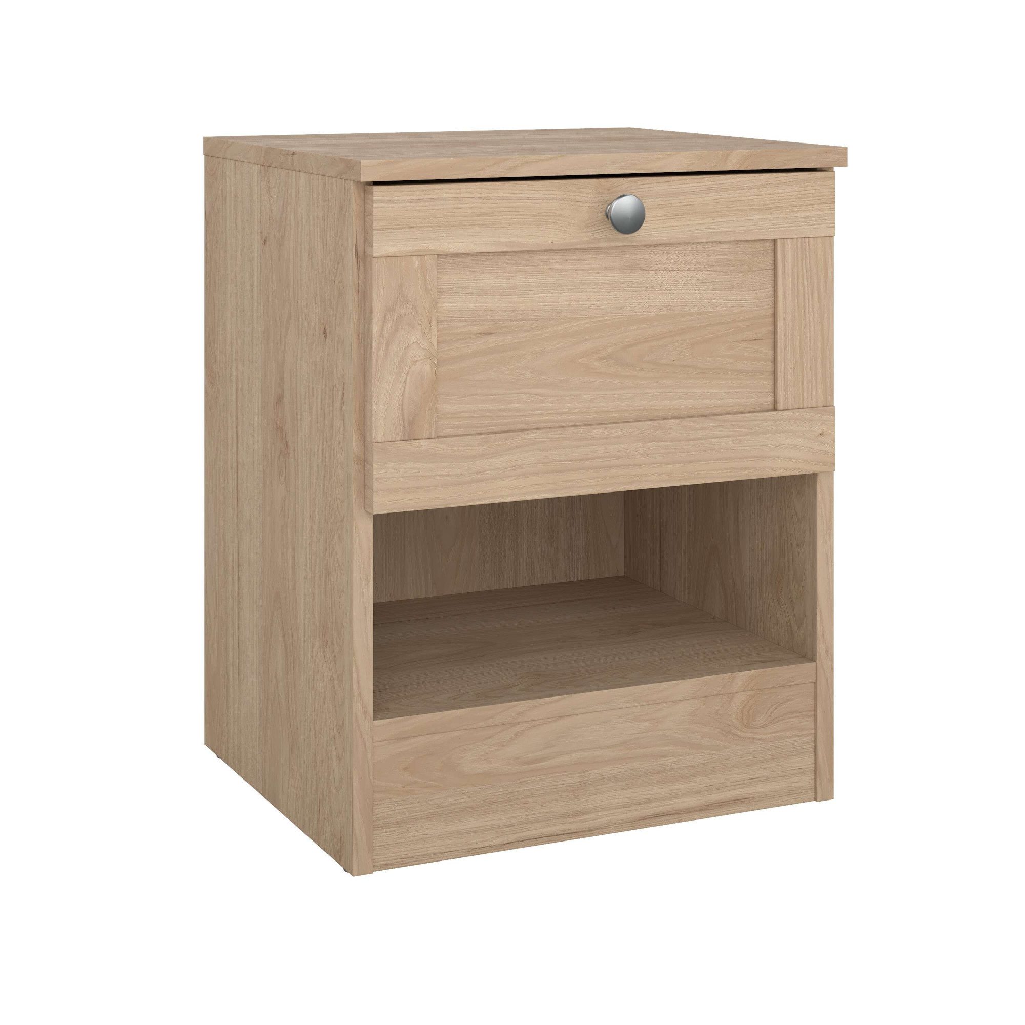 Home affaire Nachtkommode Billund, Nachttisch, mit 1 Schublade, Modernes, elegantes Design und verschiedene Größen & Varianten