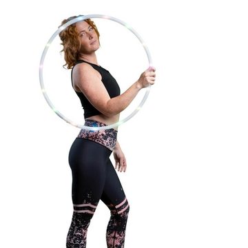 Hoopomania Hula-Hoop-Reifen Hoopomania Mini LED Hula Hoop mit 15 Leuchten, Durchmesser 60cm