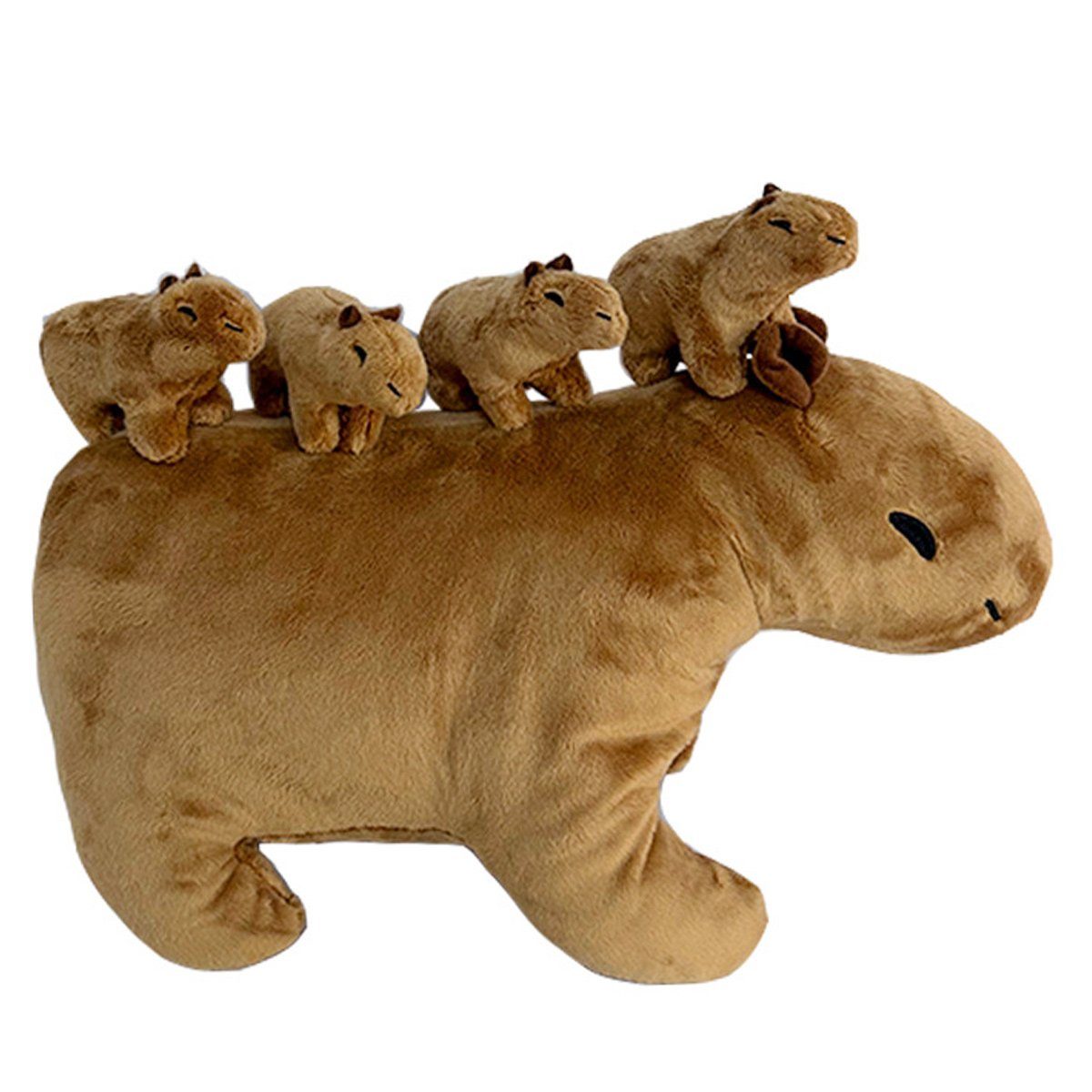 Jormftte Plüschfigur Simulation Capybara Plüschtier,Niedlichen,Weiche,Für  Kinder,Freunde