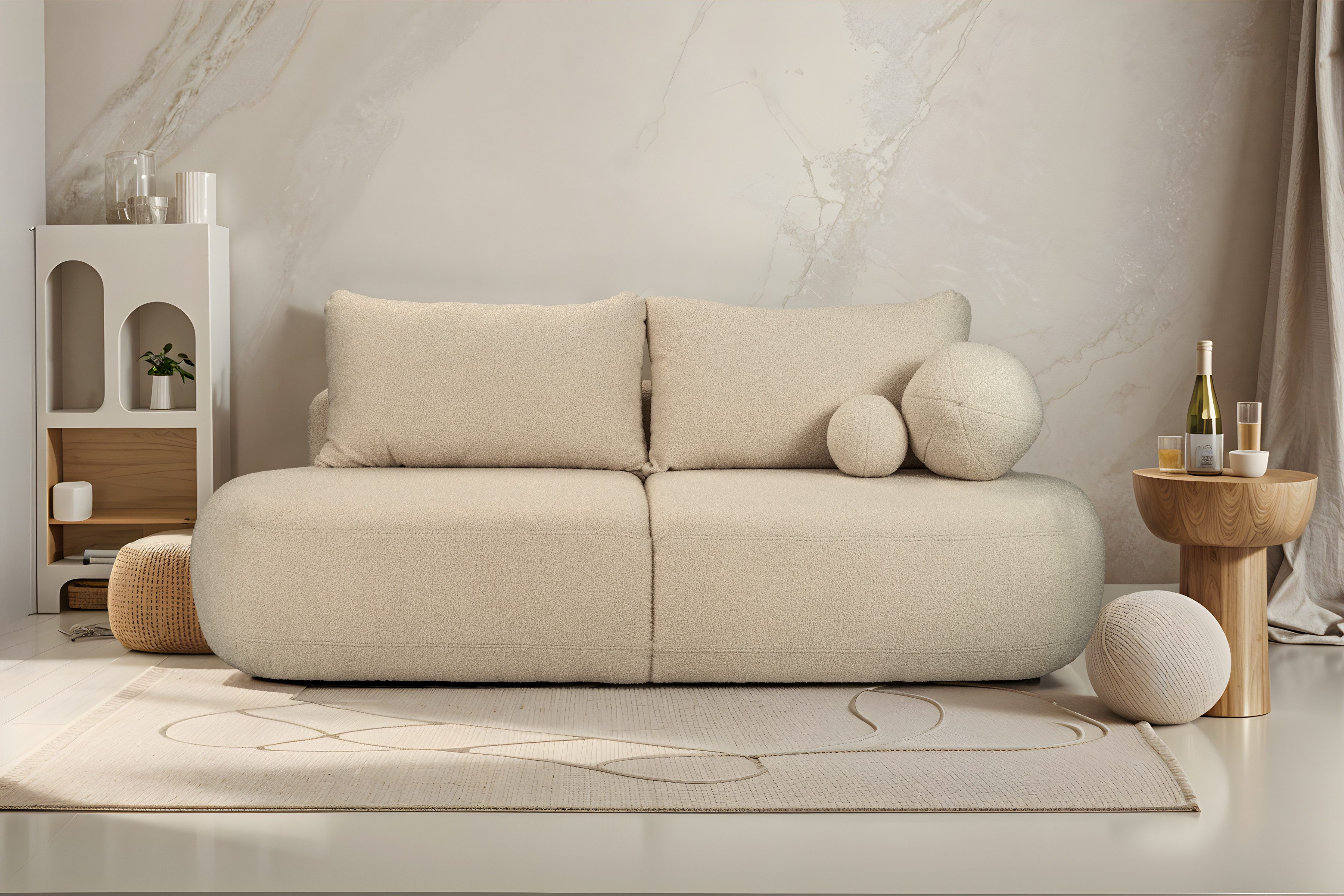 Kaiser Möbel Schlafsofa mit Bettkasten Fabo, günstig online kaufen