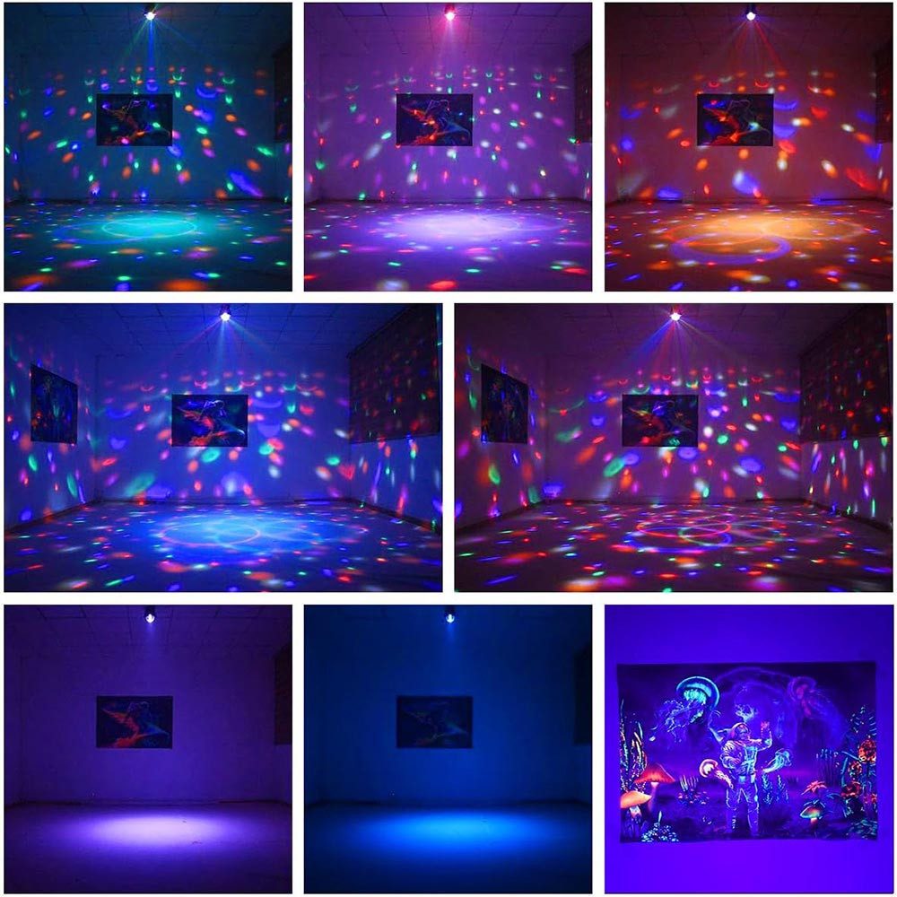 Jibenhome LED Discolicht Discokugel-Partylichter,DJ-Bühnenbeleuchtung, USB- günstig online kaufen