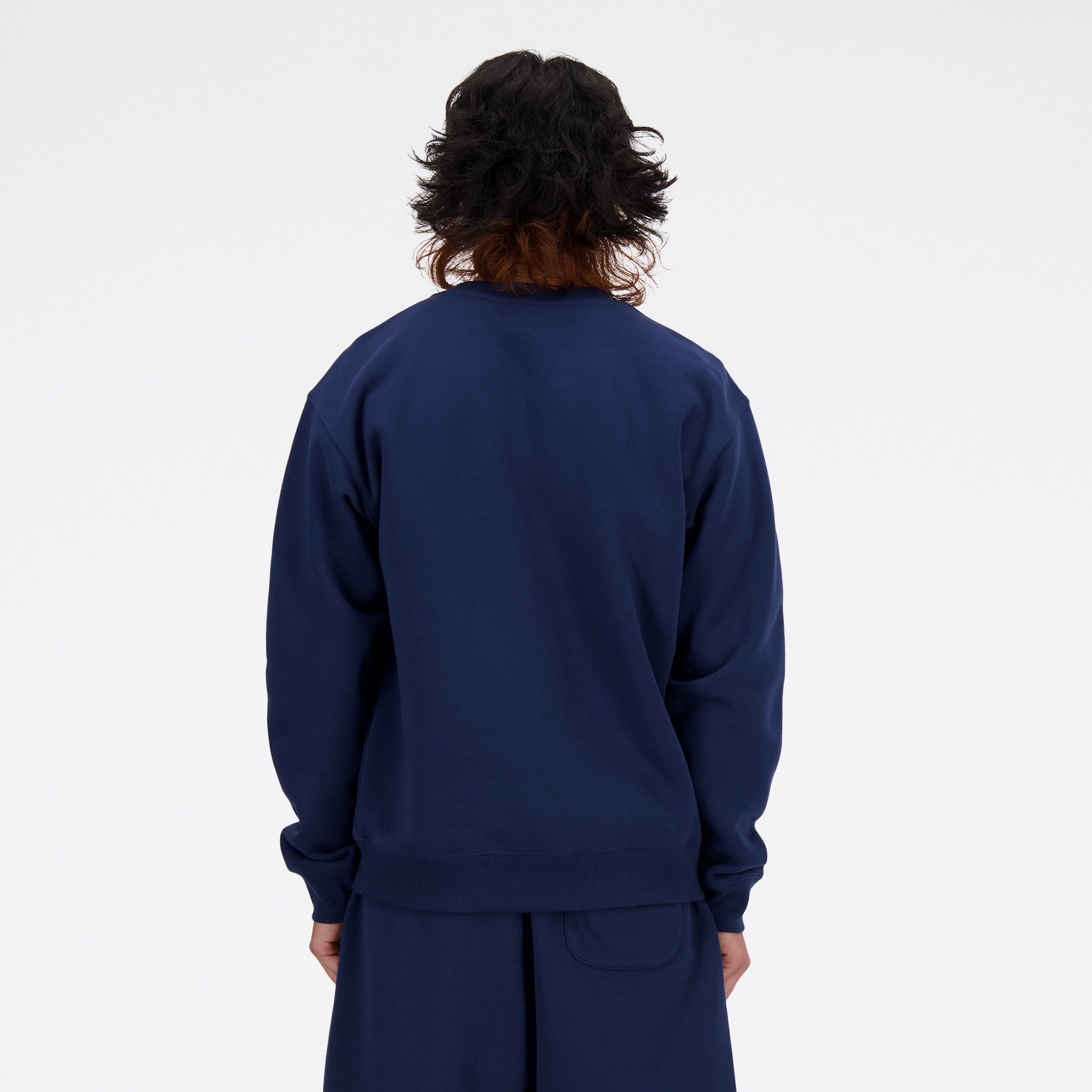 New Balance Sweatshirt mit Rundhalsausschnitt, entspannte Passform