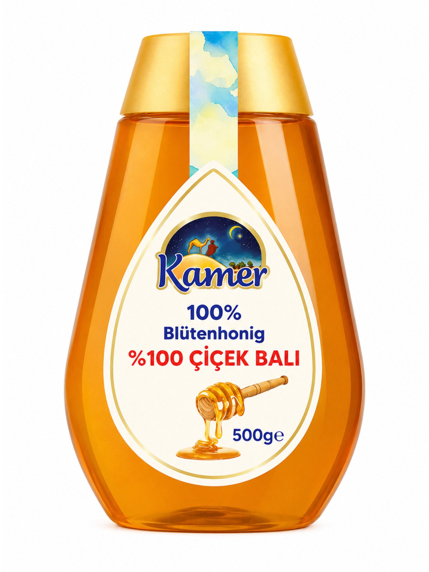 SERA FOOD Honig 100% Naturreiner Blütenhonig, 100% Naturrein Ohne Konservierungsstoffe Ohne künstliche Farbstoffe