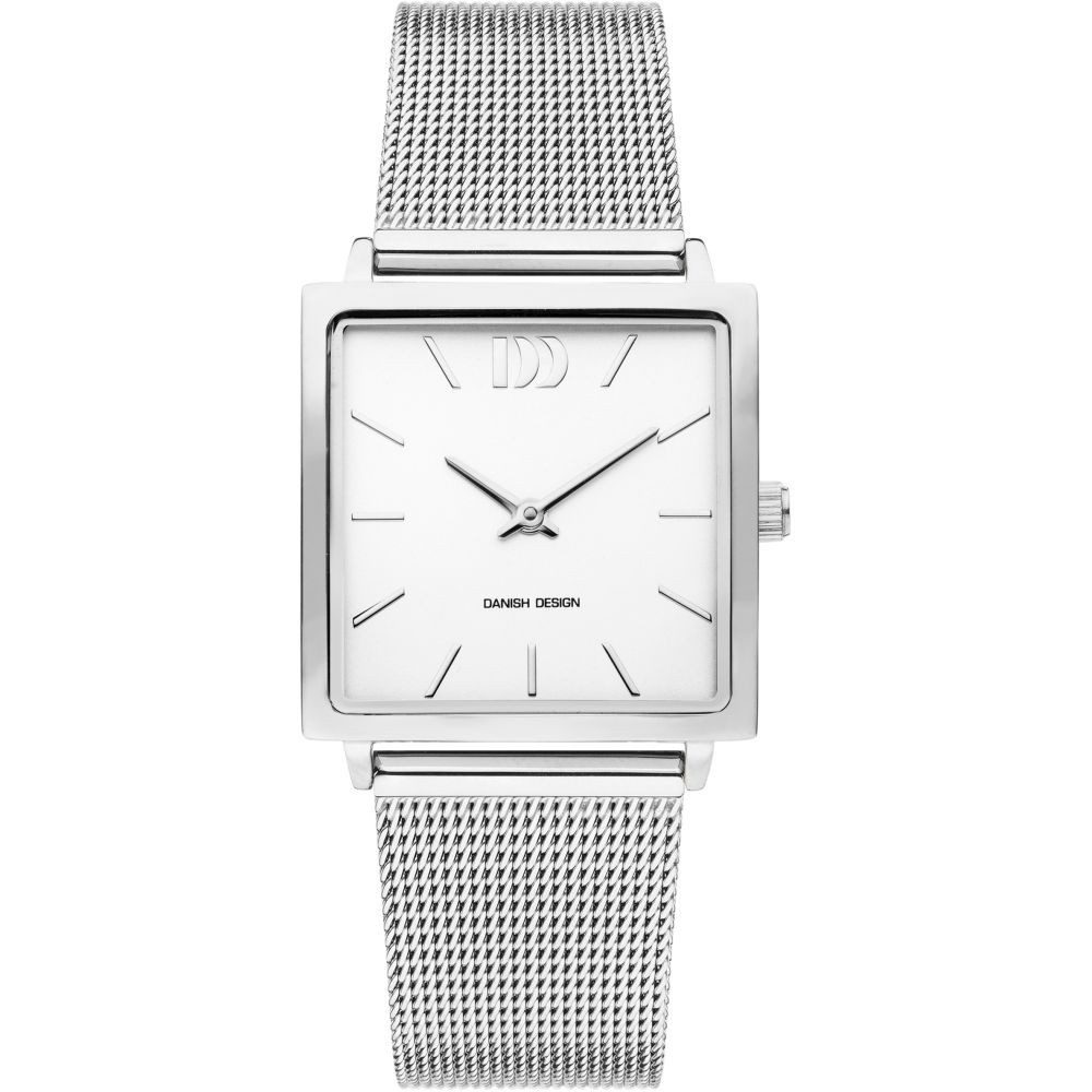 Quarzuhr DANISH DESIGN Damen Armbanduhr MIAMI IV62Q1248 silberfarbend 27x27 mm