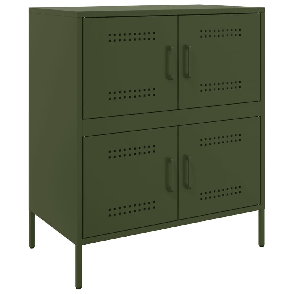 vidaXL Sideboard Sideboard Olivgrün 68x39x79 cm günstig online kaufen