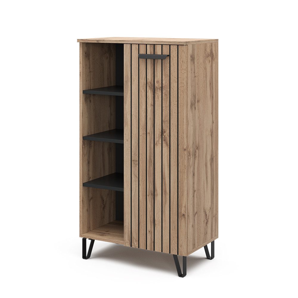 Vicco Highboard Amber, Braun/Braun, 60.2 x günstig online kaufen