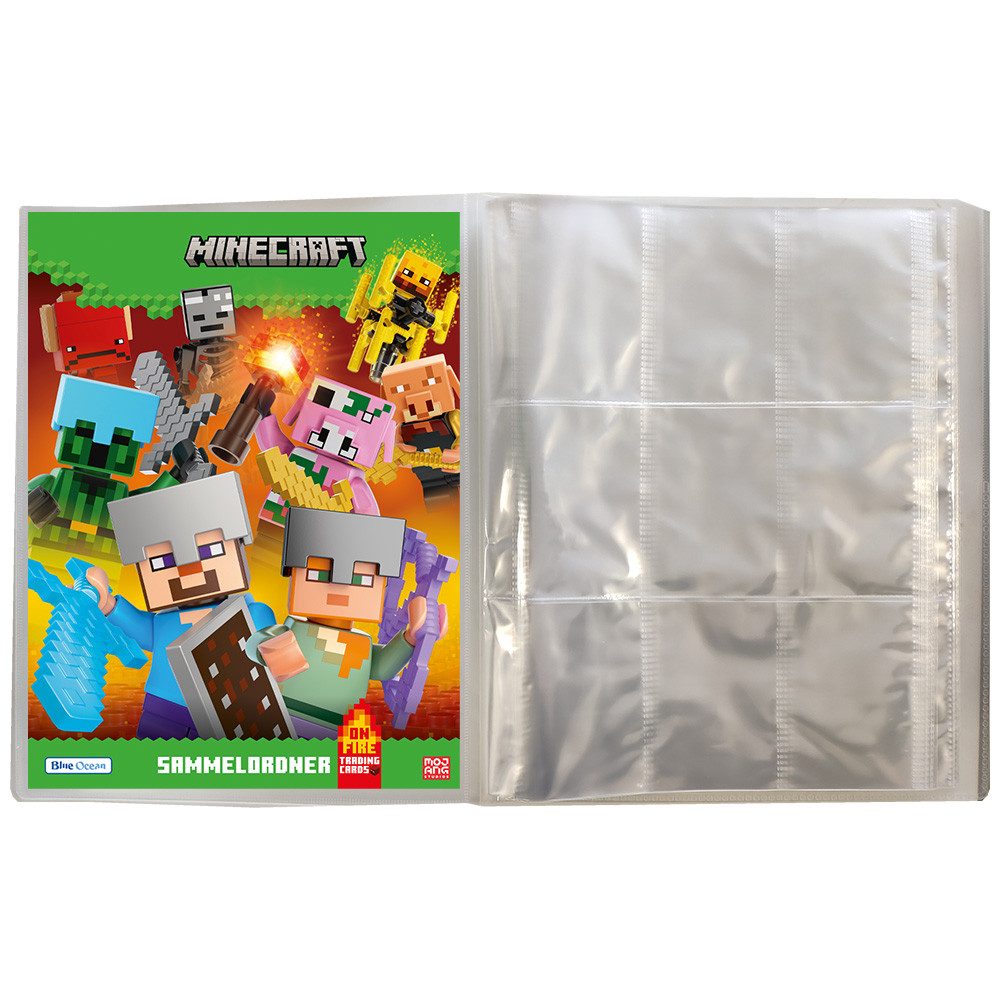 Blue Ocean Sammelkarte Minecraft S3 Cards - 1 Starter + collect-it Hüllen