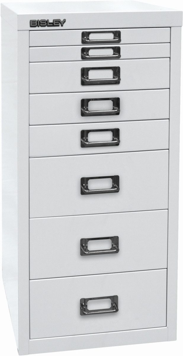 Bisley Aktenschrank Schubladenschrank 8 Schübe HxBxT günstig online kaufen