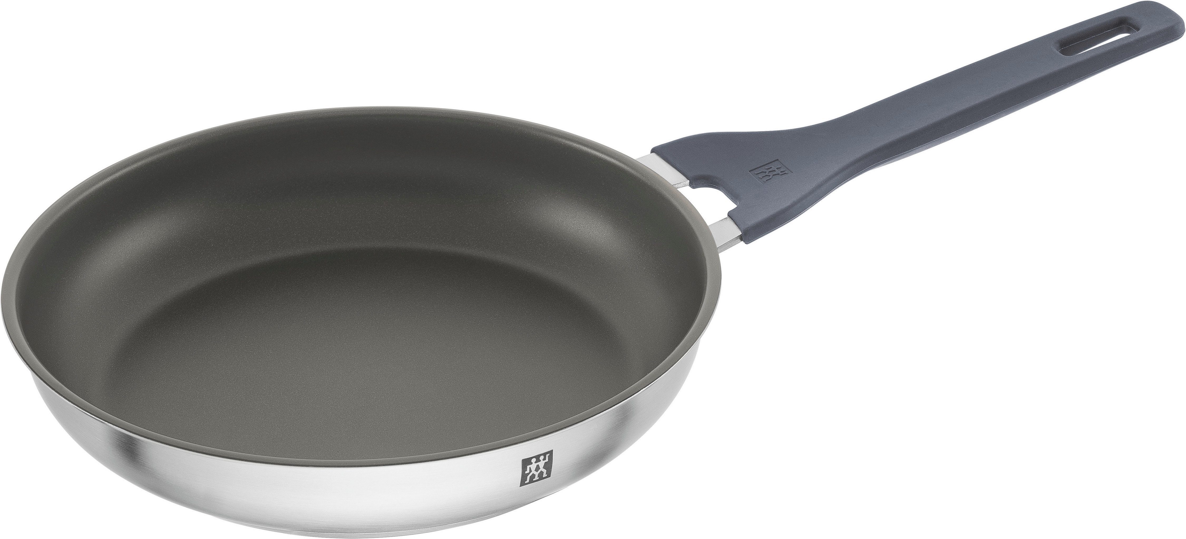 Zwilling Bratpfanne Simplify, Edelstahl 18/10 (1-tlg), Keramikbeschichtung, Stay-Cool-Griffe, Sandwichboden