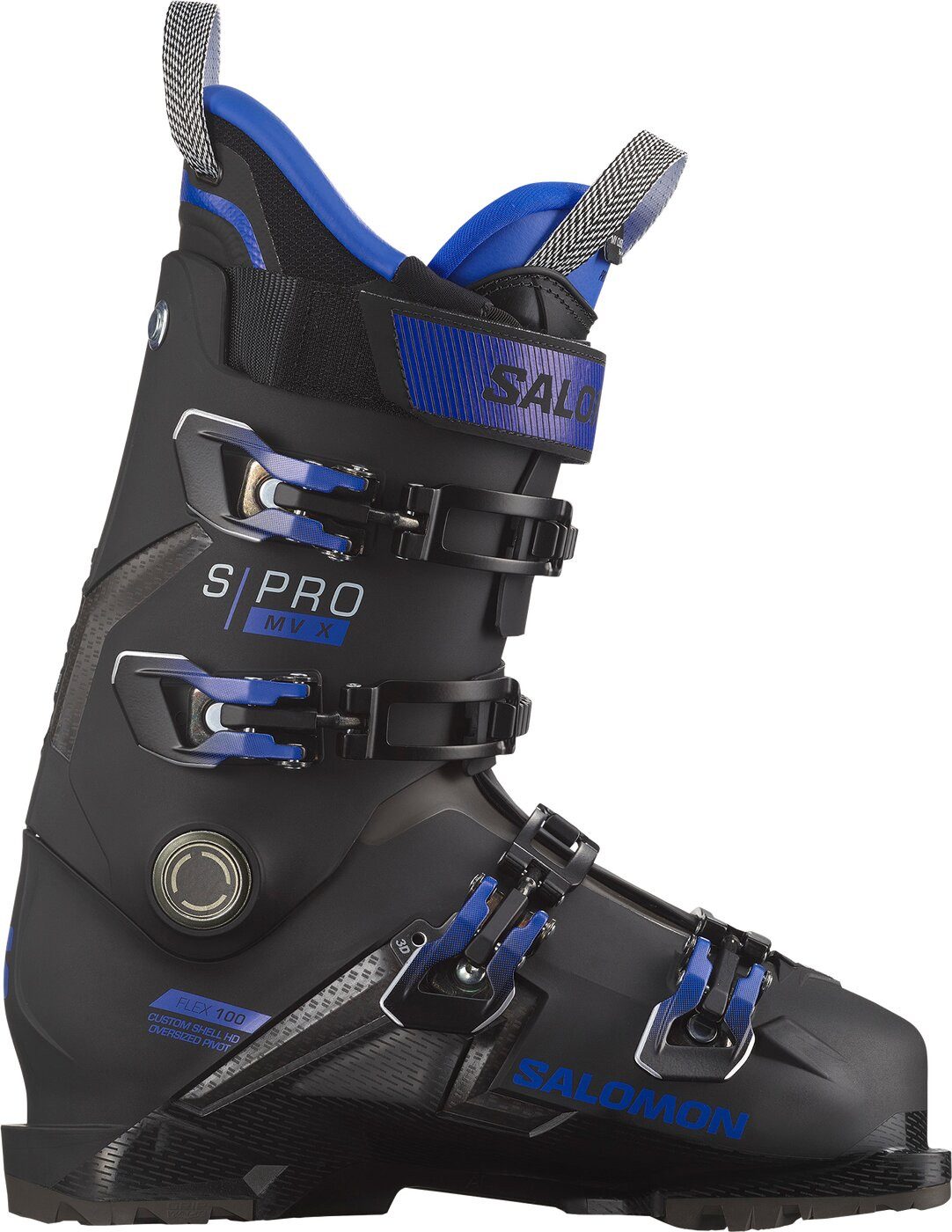 Salomon ALP. BOOTS S/PRO MV X100 GW Bk/Belu BLACK/BELUGA/BLUE METALLIC Skischuh