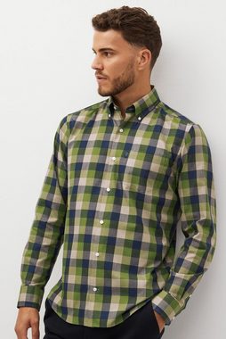 Next Langarmhemd Pflegeleichtes Button-Down-Oxford-Hemd (1-tlg)