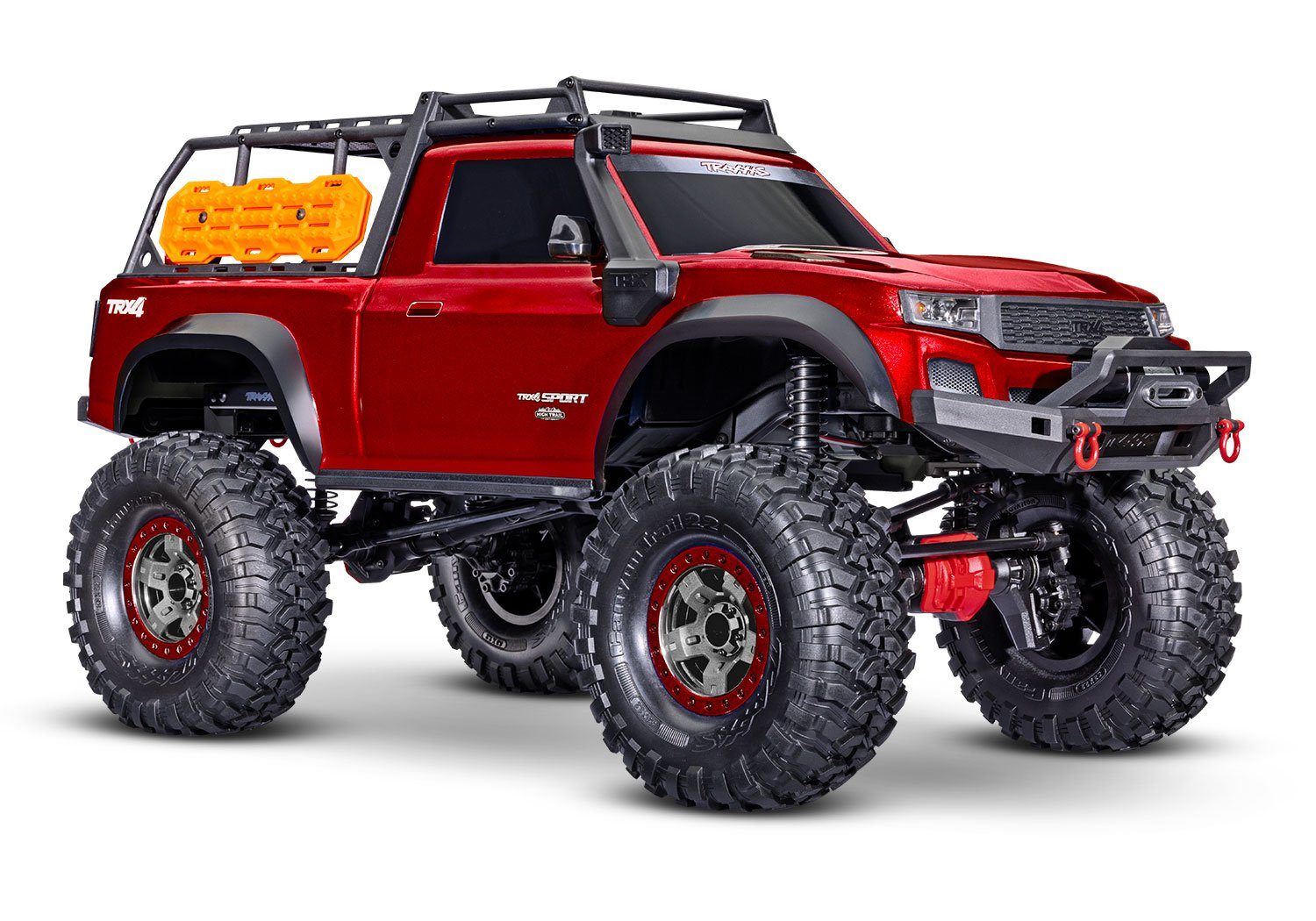 RC-Auto Traxxas TRX-4 Sport High Trail Edition 4x4 rot RTR Crawler Brushed