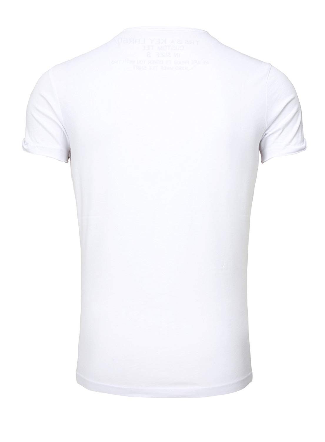 Key Largo T-Shirt T-Shirt Weapon Wappen Print Motiv vintage Look MT00733 V- günstig online kaufen